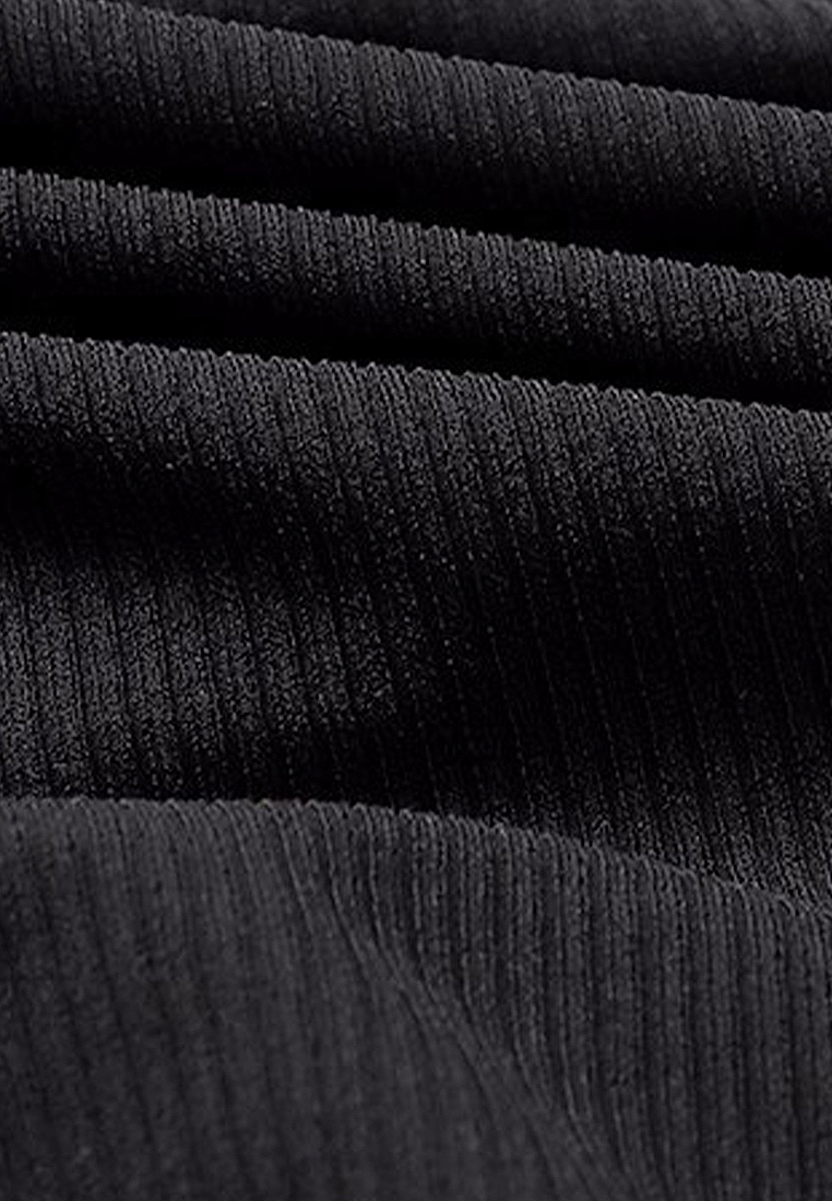 Korean bandeau tie high waist swimsuit set CA24032165