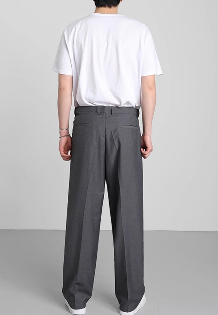 Men's Summer Wide Leg Small Western Pants CA24051466GY