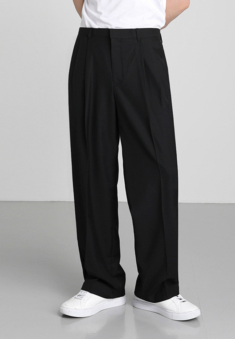 Men's Summer Wide Leg Small Western Pants CA24051466GY