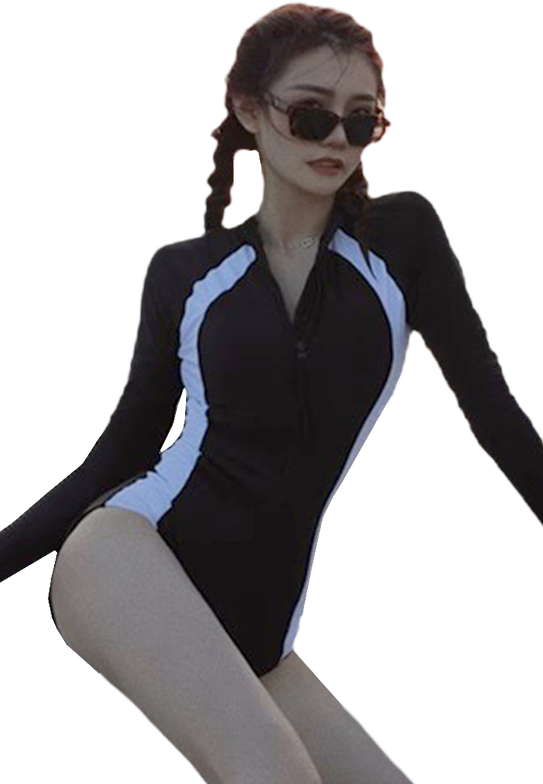 Sun-protective wetsuit one-piece swimsuit CA24032166