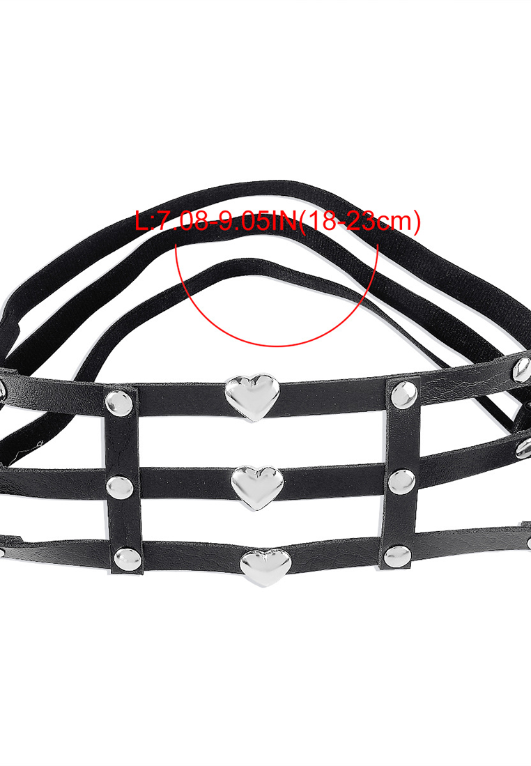 European and American sexy gothic leather rivet leg ring CA25052367-1