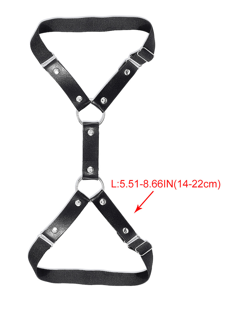 European and American sexy gothic leather rivet leg ring CA25052367-1