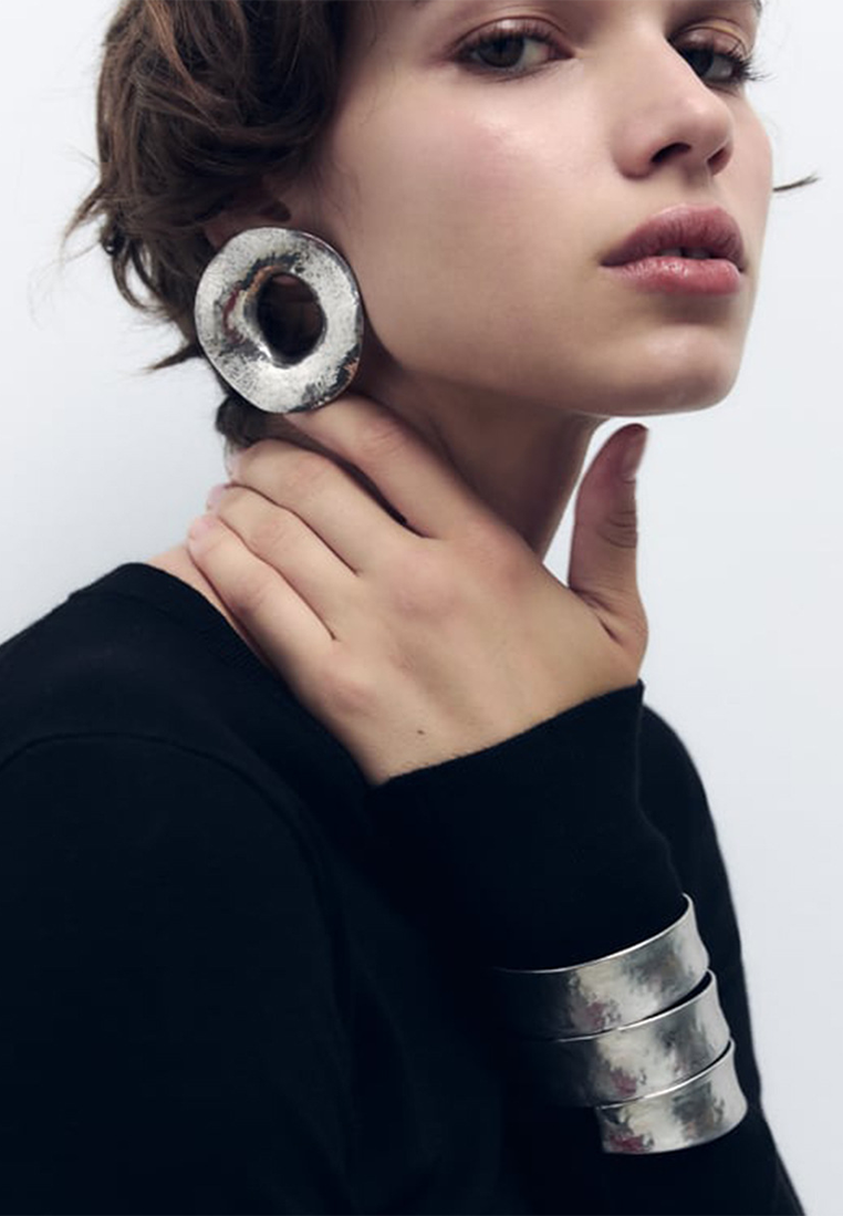 European and American Retro Exaggerated Large Circle Earrings CA25052368-1