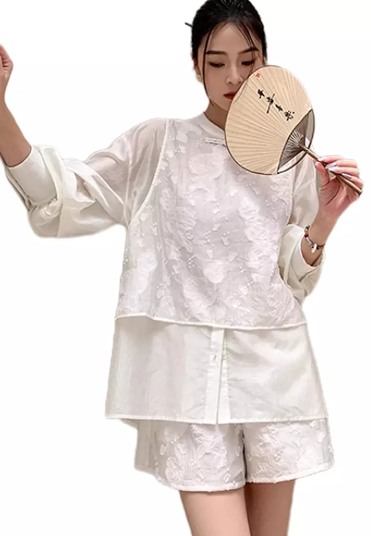 Vintage boutique fashionable shorts CA24092308