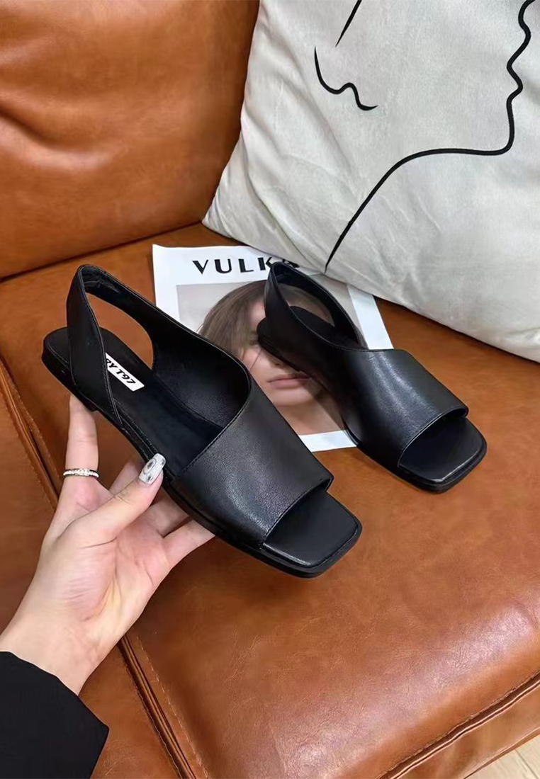 New summer flat sandals CA25042207BK