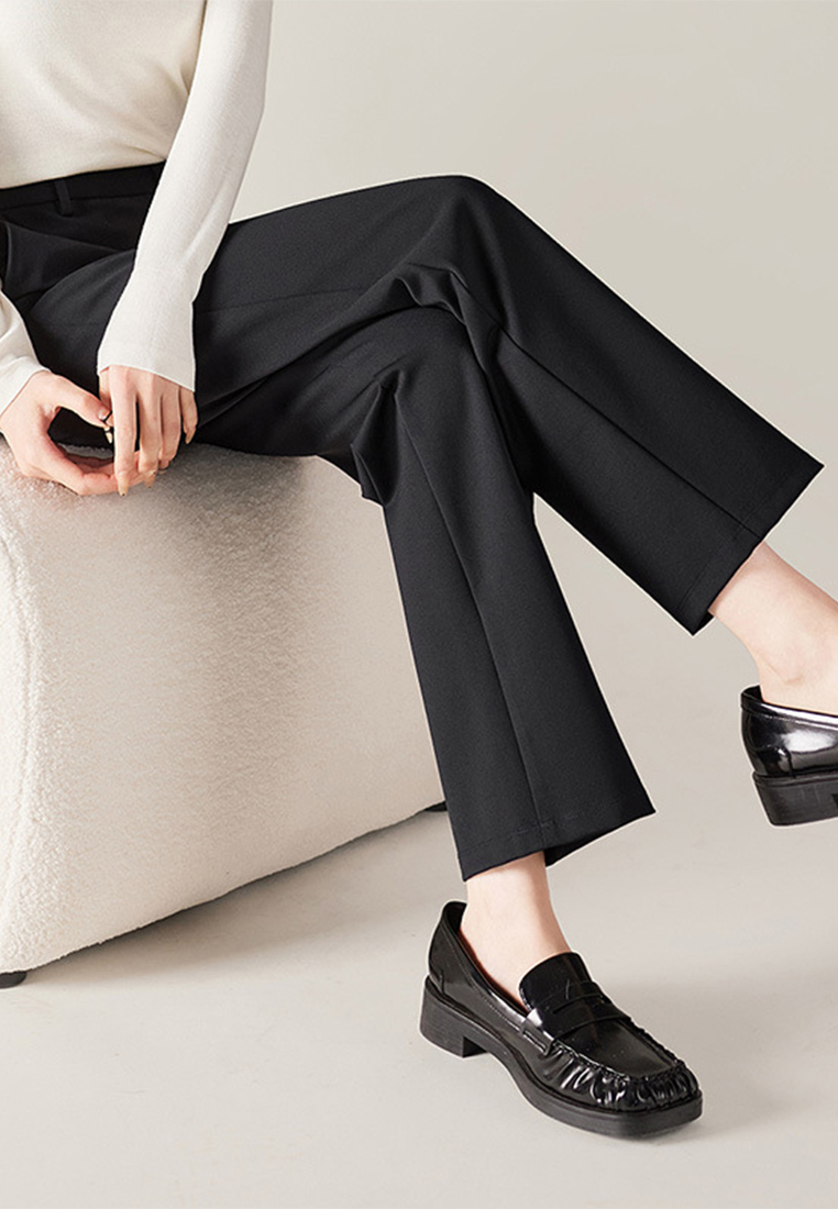 New commuter simple casual straight-leg pants CA24030707