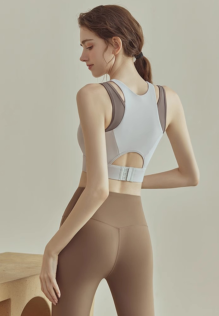 2024 Sports Bra Fitness Yoga Suit Set CA24032207GY