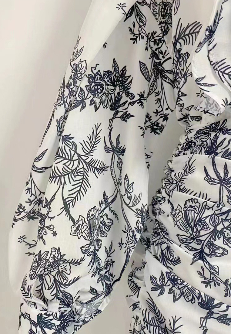 2024 Autumn New Shirt Collar Top Long Skirt Set CA24081607W