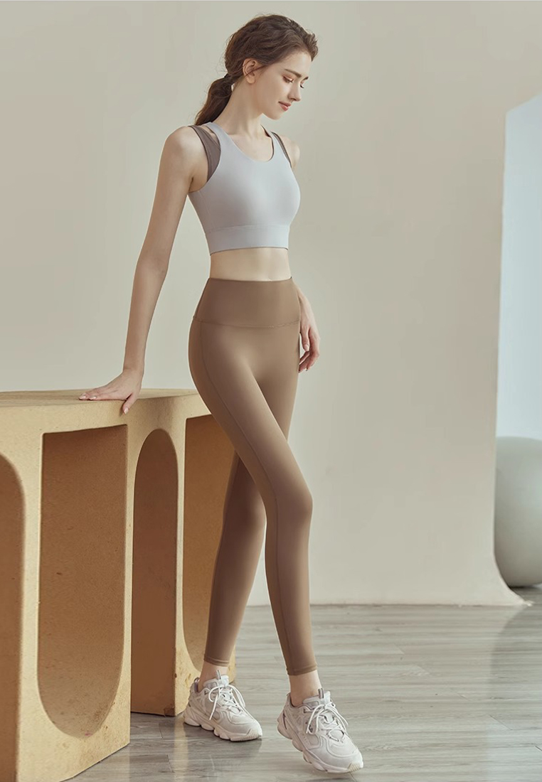 2024 Sports Bra Fitness Yoga Suit Set CA24032207GY