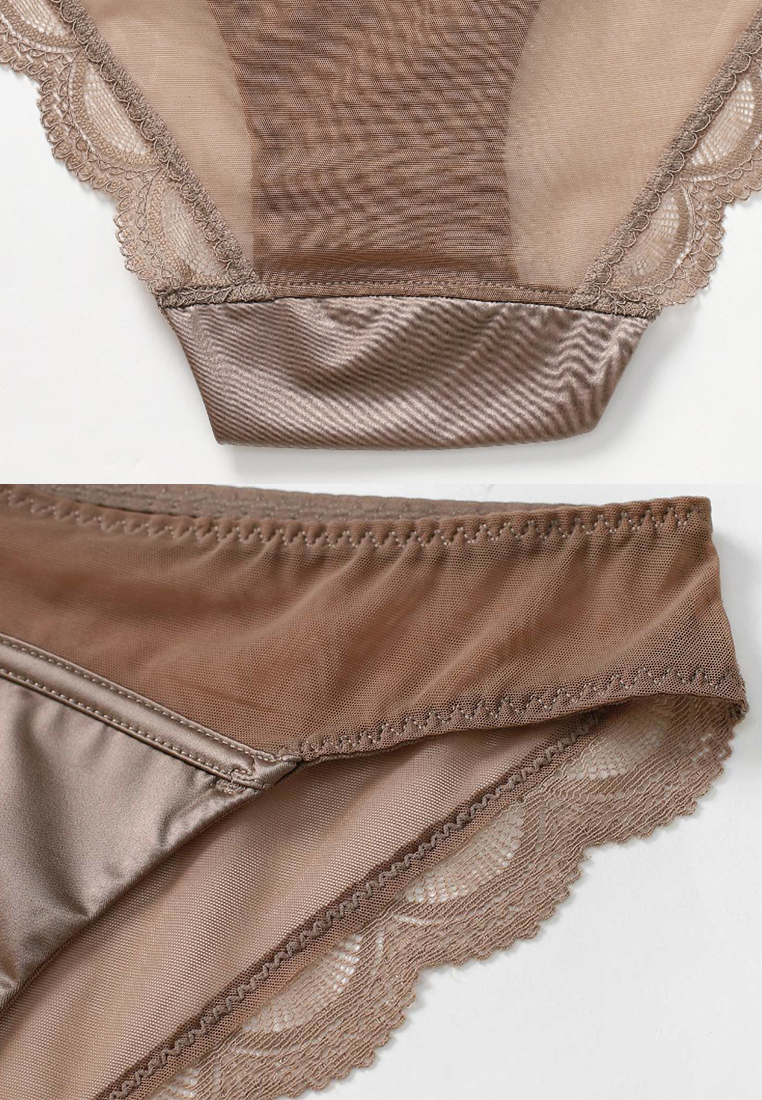 Sexy French Thin Lace Lingerie Set CA24112007BK