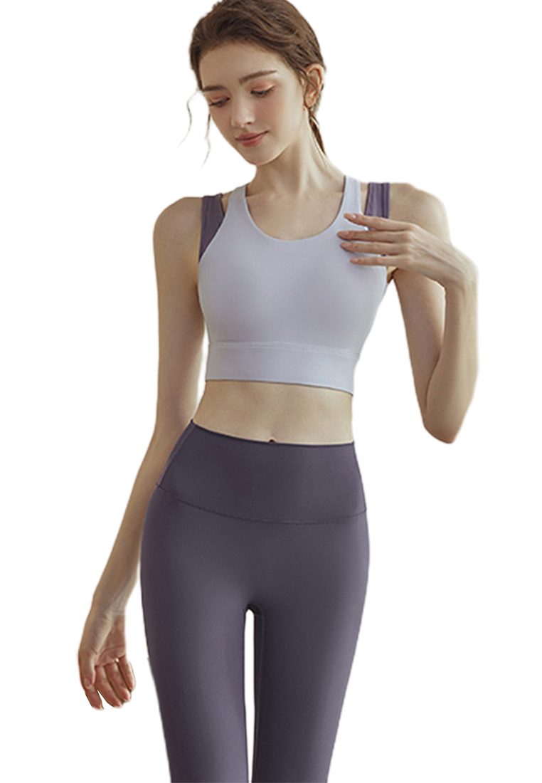 2024 Sports Bra Fitness Yoga Suit Set CA24032207GY