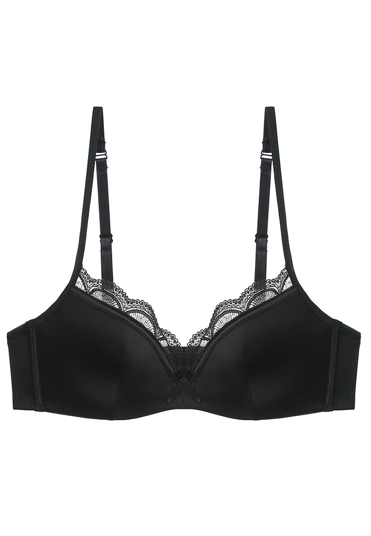 Sexy French Thin Lace Lingerie Set CA24112007BK