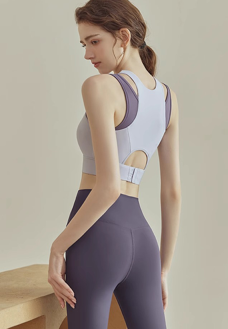 2024 Sports Bra Fitness Yoga Suit Set CA24032207GY