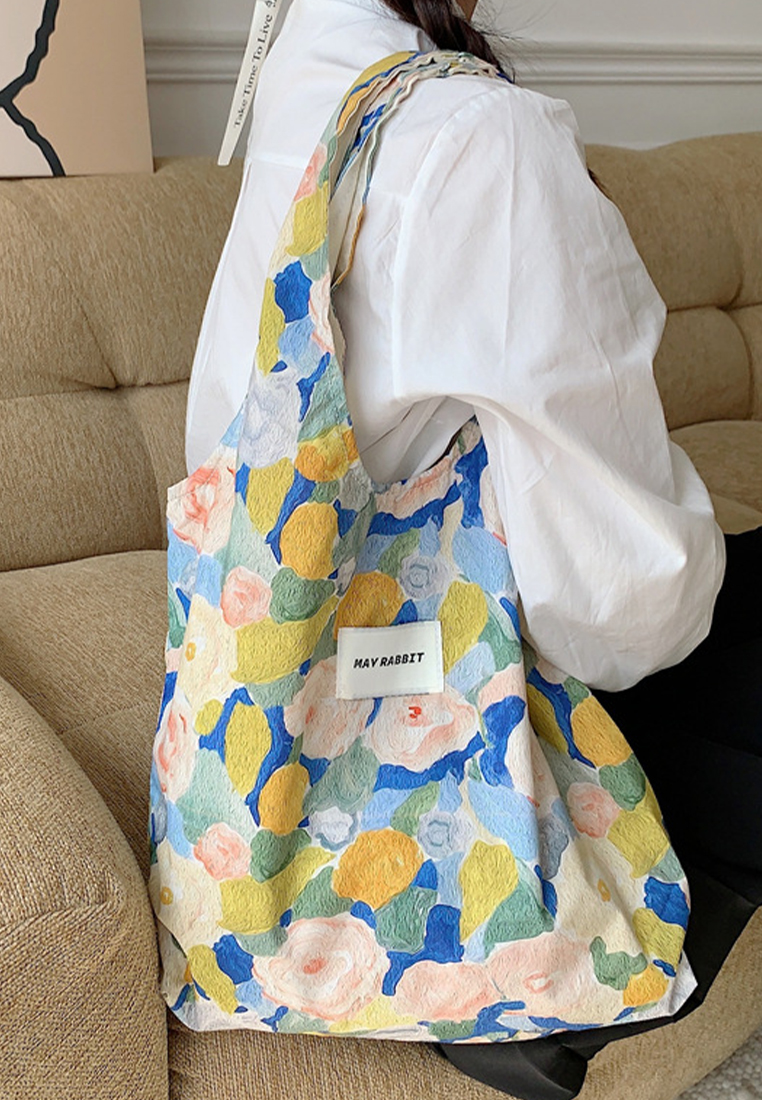 2024 New Vintage Canvas Handbag CA24042607RD