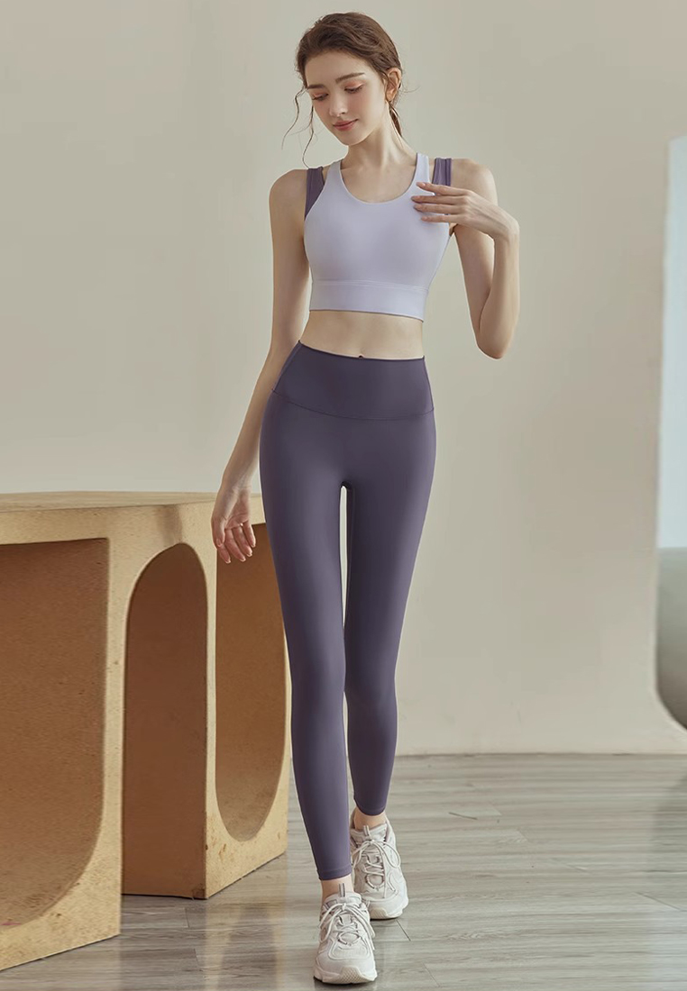 2024 Sports Bra Fitness Yoga Suit Set CA24032207GY