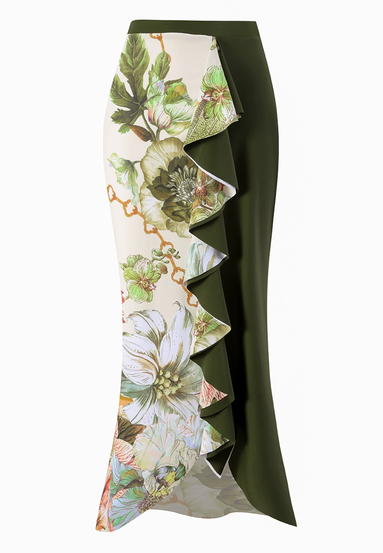 2025 European and American bikini chiffon beach dress set CA25030507BK