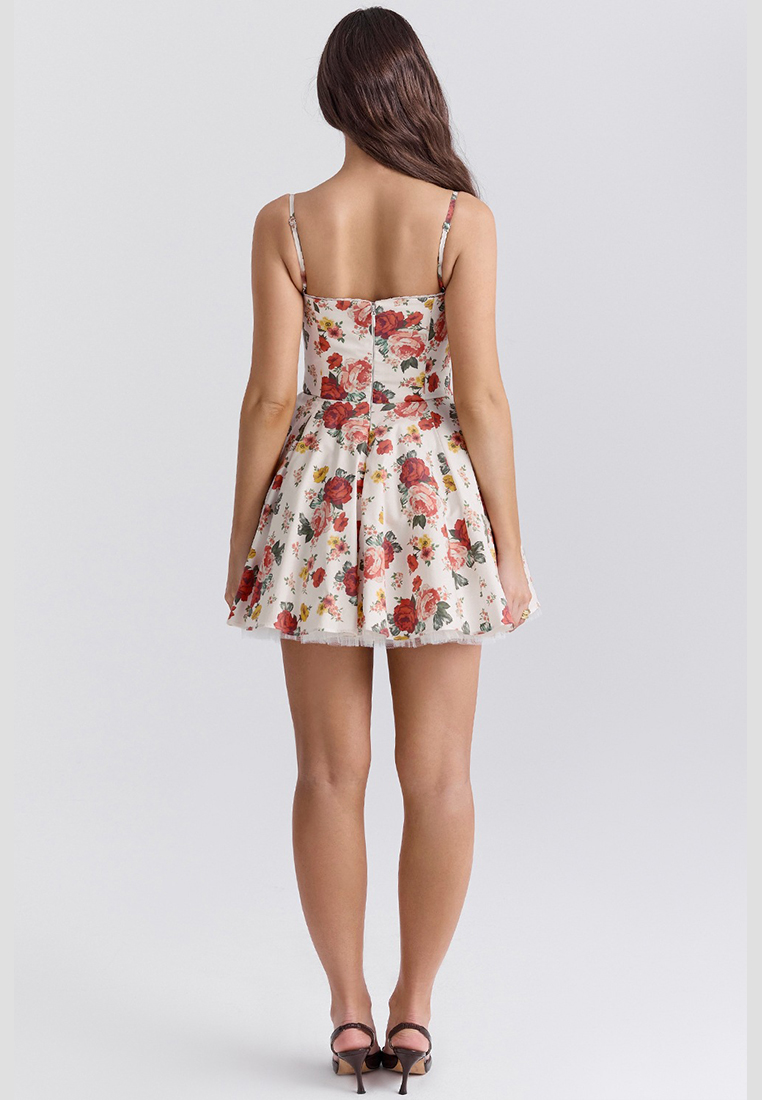 Summer camisole slim fit backless temperament dress CA25042270BK