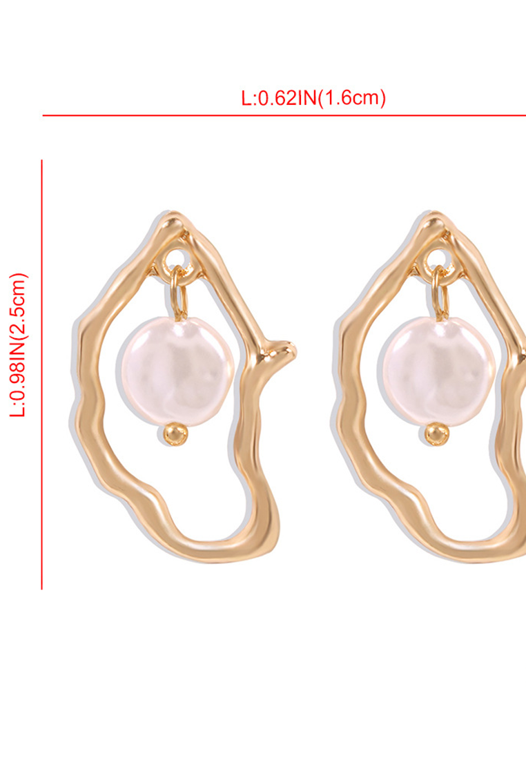 New European and American Temperament Pearl Earrings CA25052370