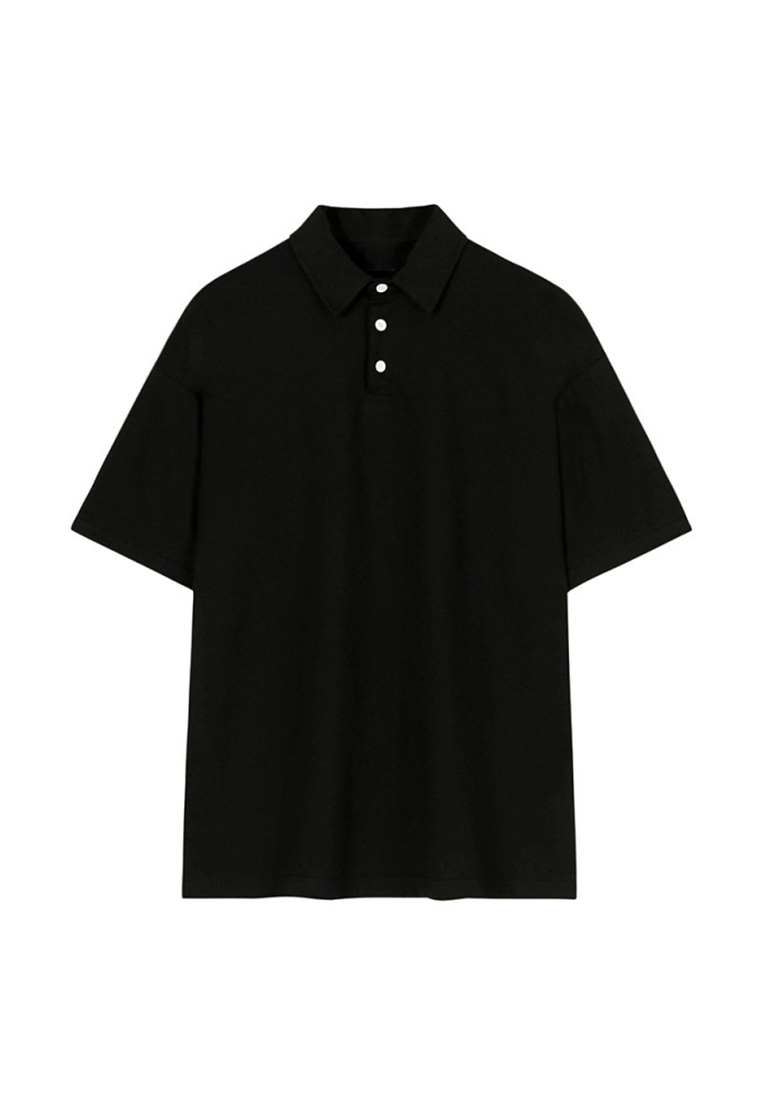 Men's Summer Lapel Short Sleeve POLO Shirt CA24051471BK