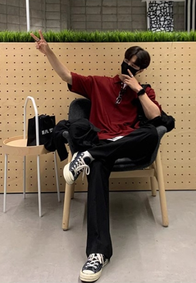 Men's Summer Lapel Short Sleeve POLO Shirt CA24051471BK