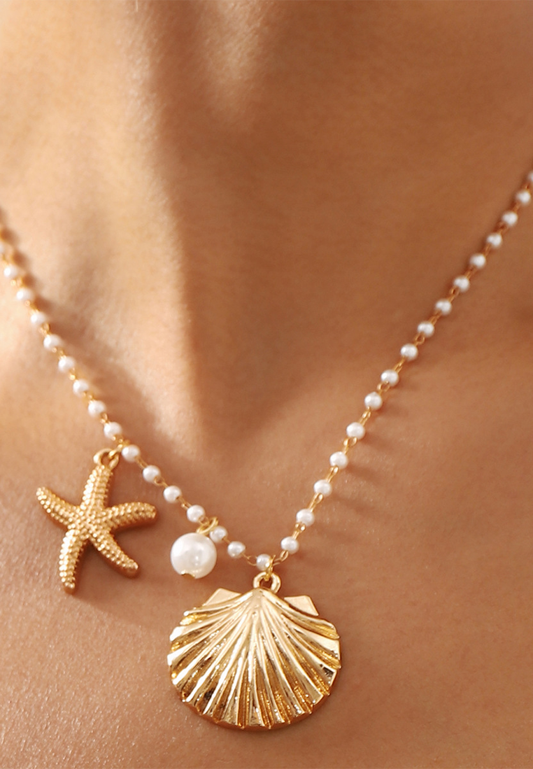 New Ocean Series Clavicle Chain CA25052371-1