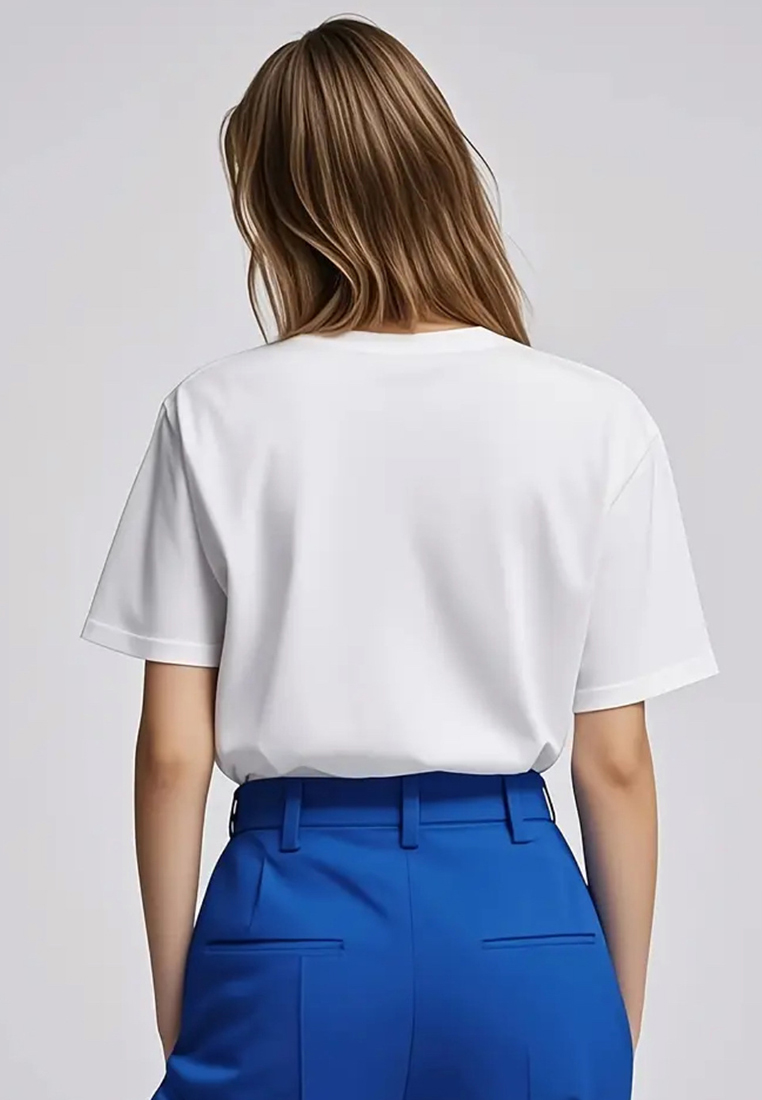 New Summer Fashion Casual Crew Neck Top CA25061774W