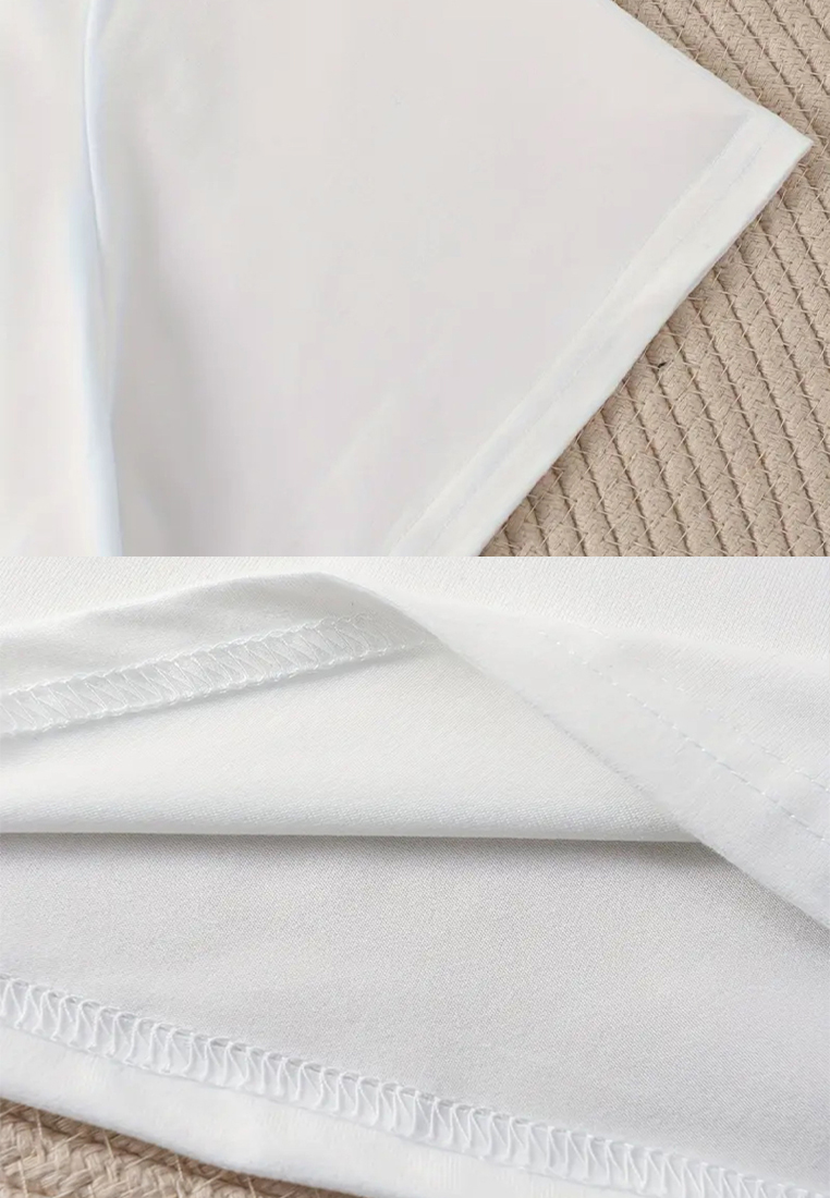 New Summer Fashion Casual Crew Neck Top CA25061774W