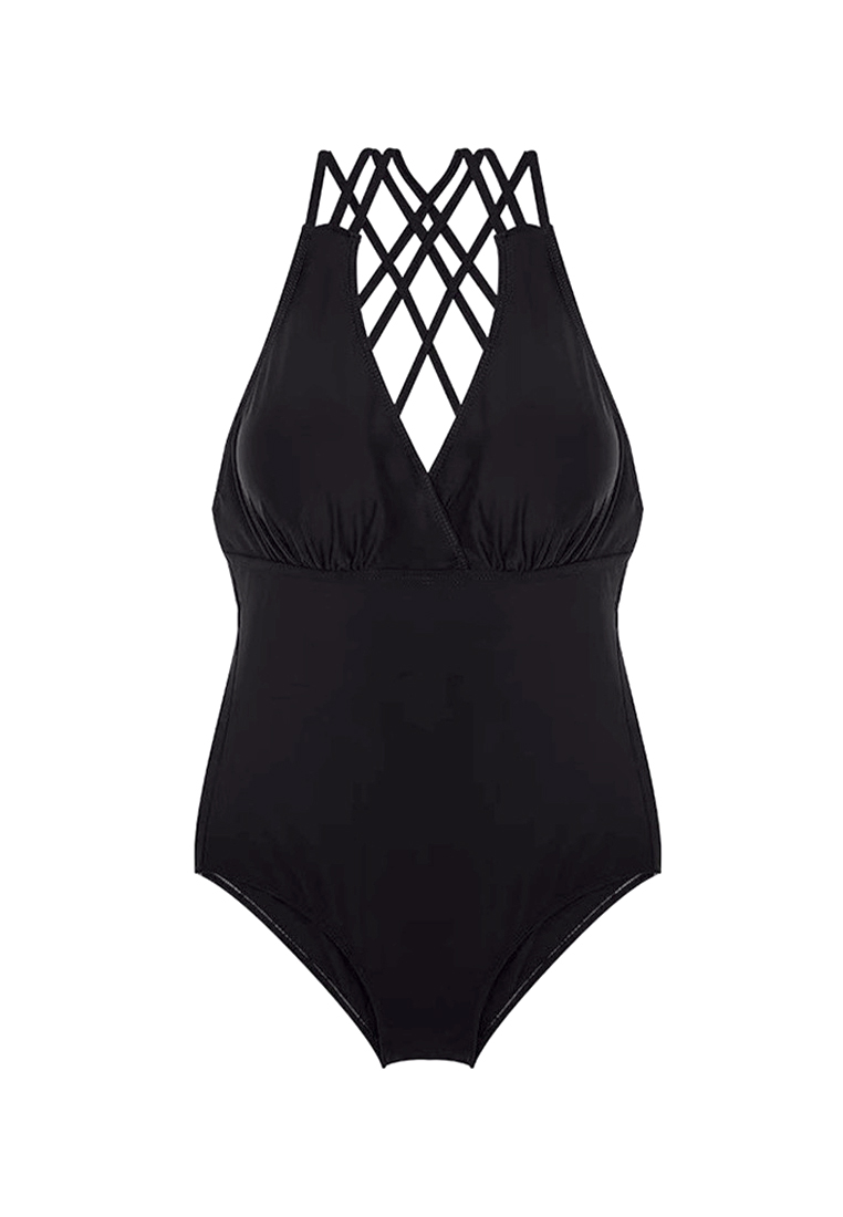 Korean version of a strap-on holiday one-piece swimsuit CA24032175GR