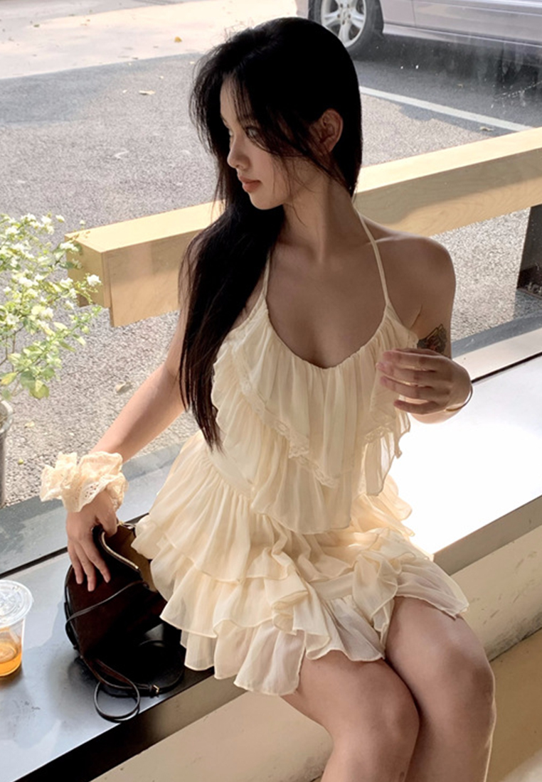 Loose fitting camisole dress with temperament CA25032724BE