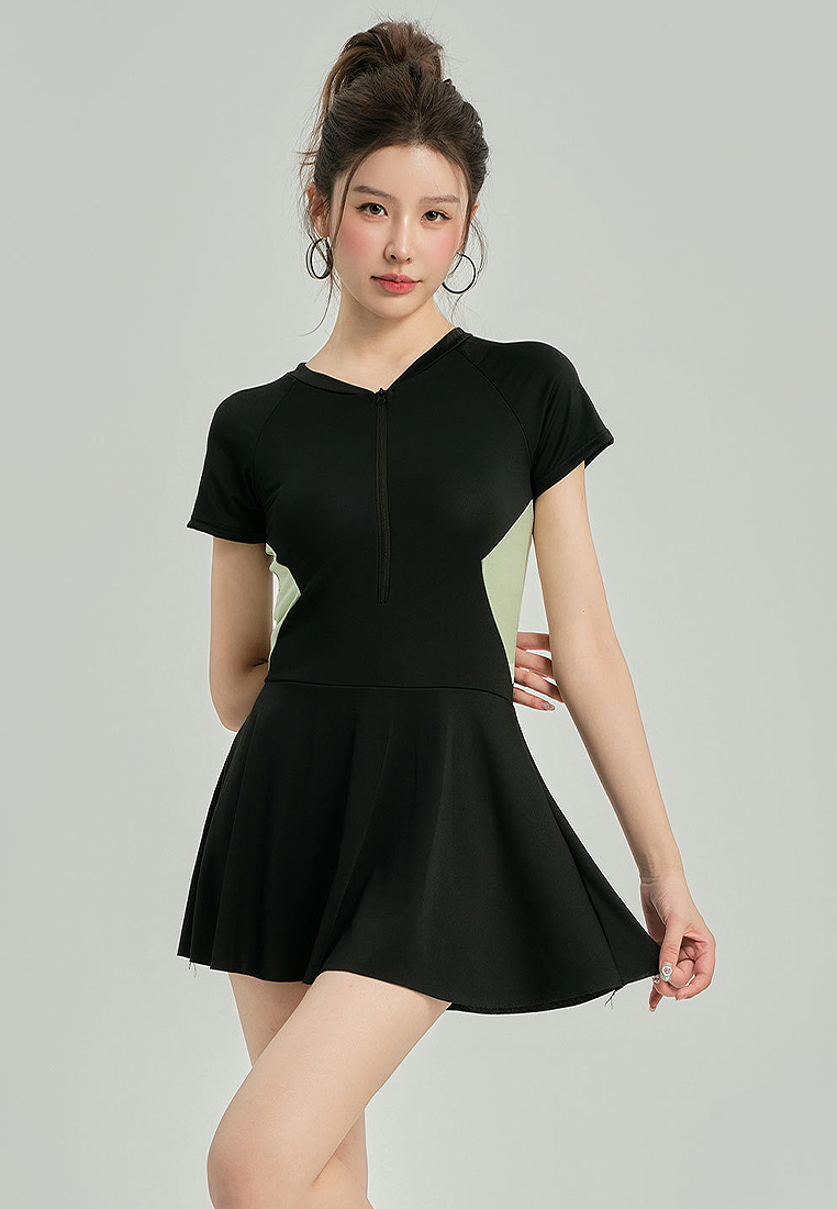 New one-piece skirt sports swimsuit CA24032176GR