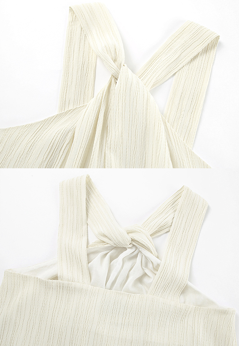 New sleeveless halter neck beach casual dress CA225042276W