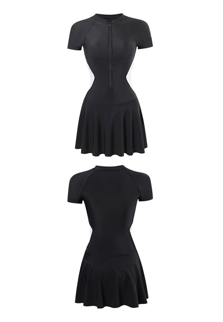 New one-piece skirt sports swimsuit CA24032176GR