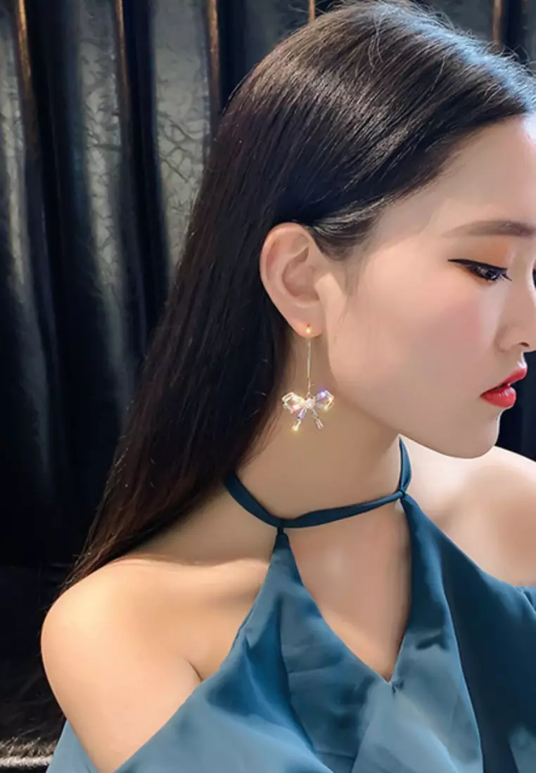 6 - Bow Earrings CA060320W