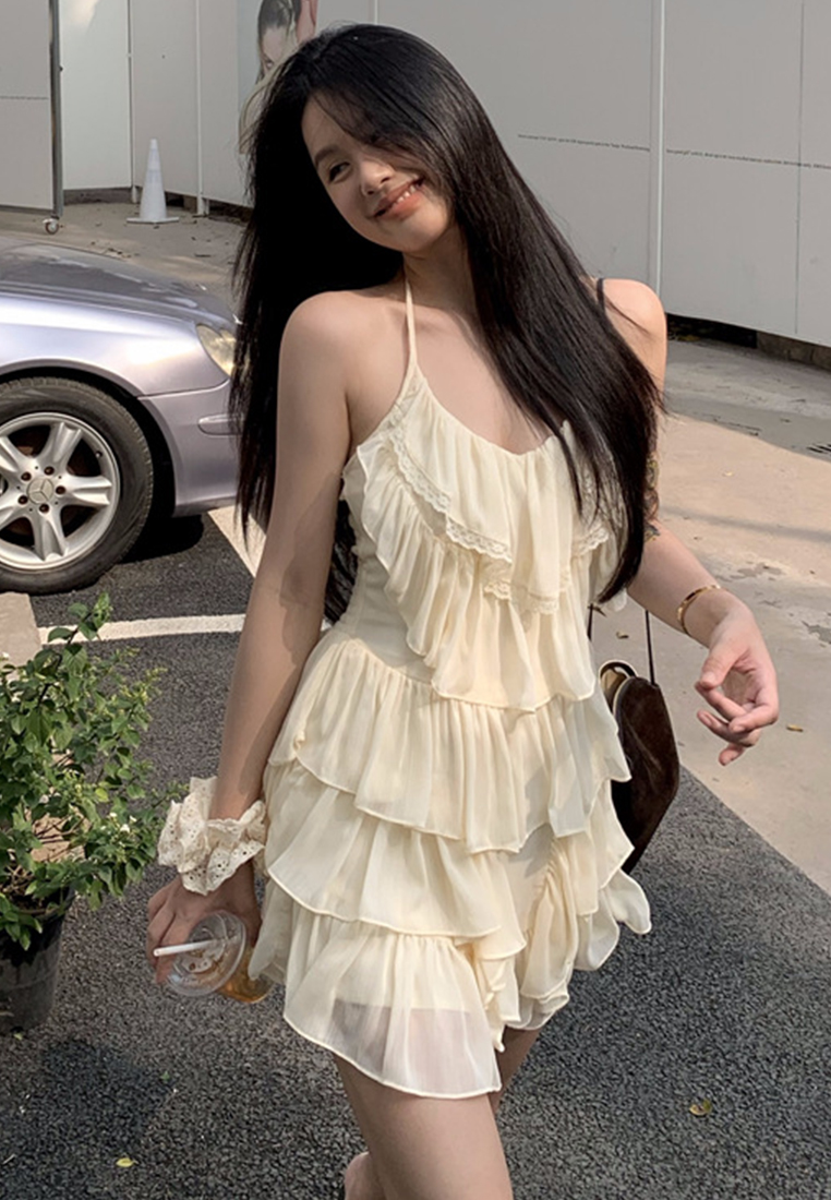 Loose fitting camisole dress with temperament CA25032724BE