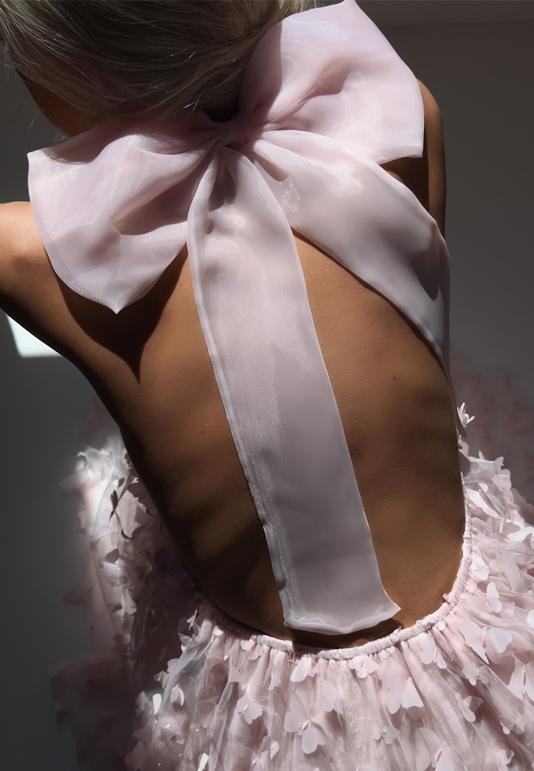 Fashion mesh butterfly party dress CA25042278W