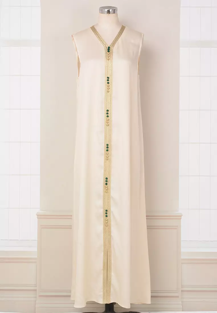 2024 new elegant sequin long maxi dress Kaftans Jubahs CA24021903GR