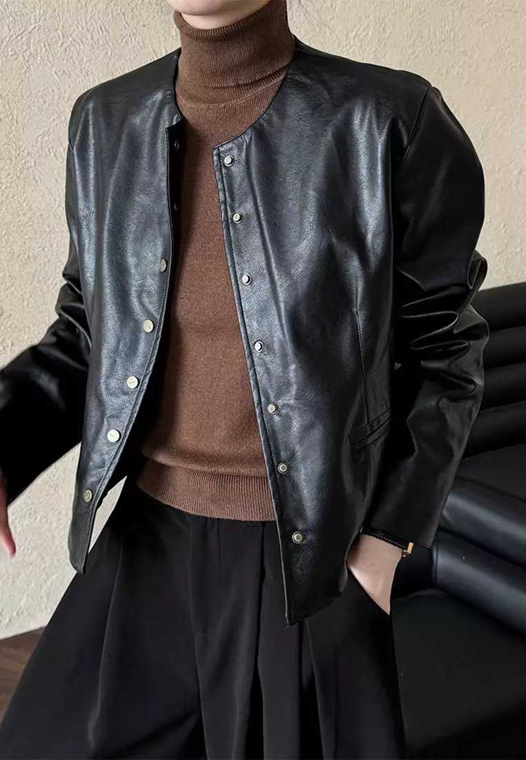 Classic slim fit short sleeved knitted sweater CA24092357BW