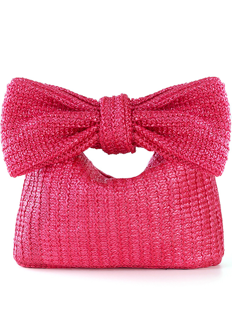 New Bow Straw Handbag CA25032702BE