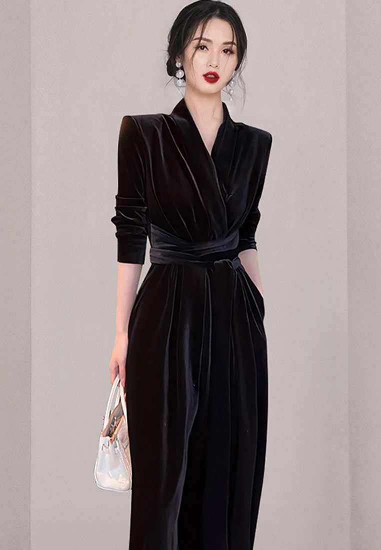 2024 purple fashionable and elegant socialite dress CA24073108PU