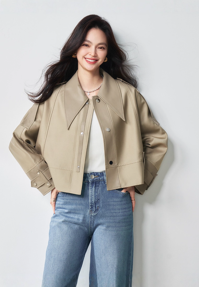 2025 New Fashionable Short Collar Jacket CA25111708BE