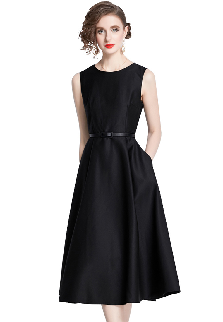 2024 Summer New Style Long sleeveless Dress CA24032608BK