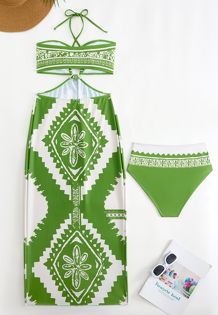 2025 New European and American Retro Swimsuit CA25030508BK