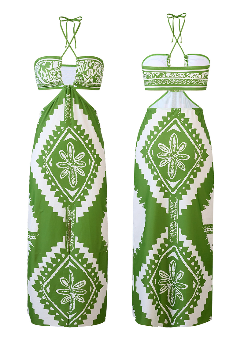 2025 New European and American Retro Swimsuit CA25030508BK