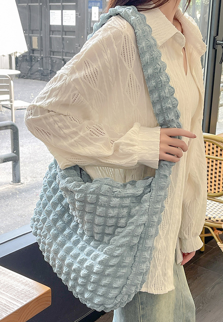 Large capacity crossbody shoulder tote bag CA24042608PI