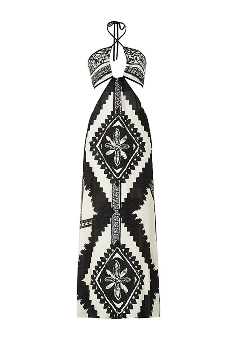 2025 New European and American Retro Swimsuit CA25030508BK