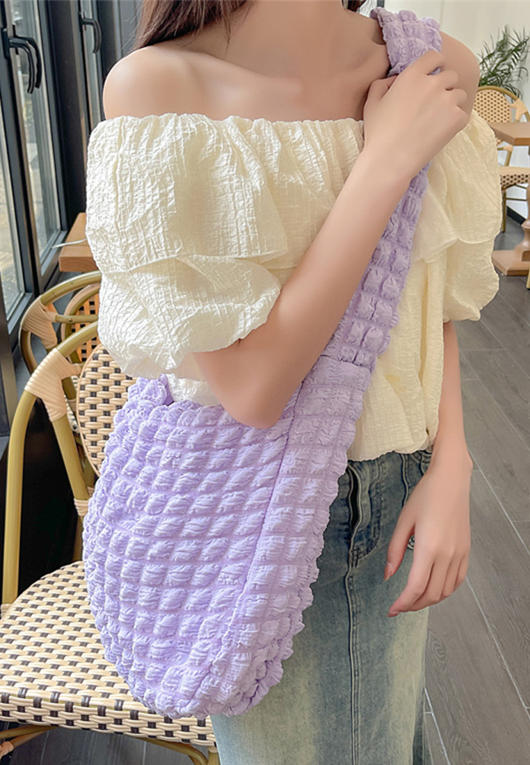 Large capacity crossbody shoulder tote bag CA24042608PI