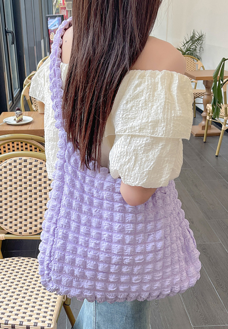 Large capacity crossbody shoulder tote bag CA24042608PI