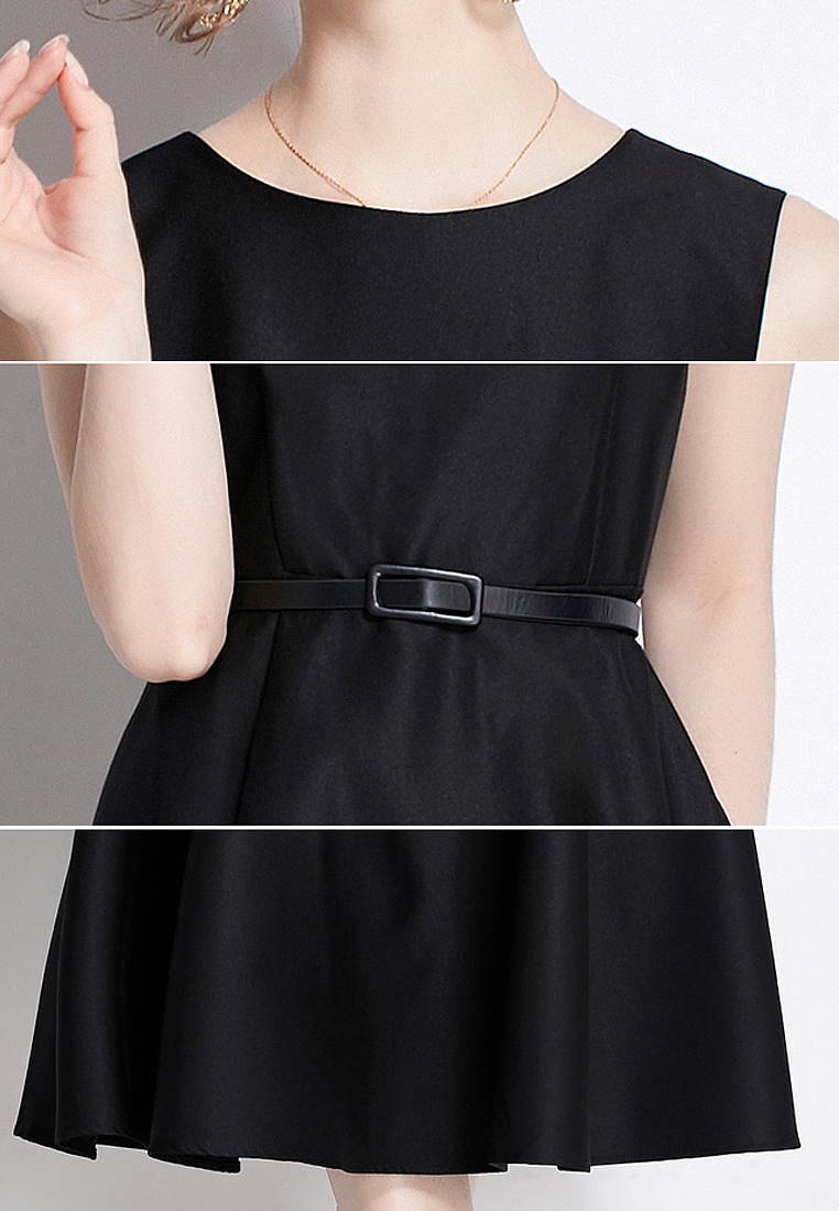 2024 Summer New Style Long sleeveless Dress CA24032608BK