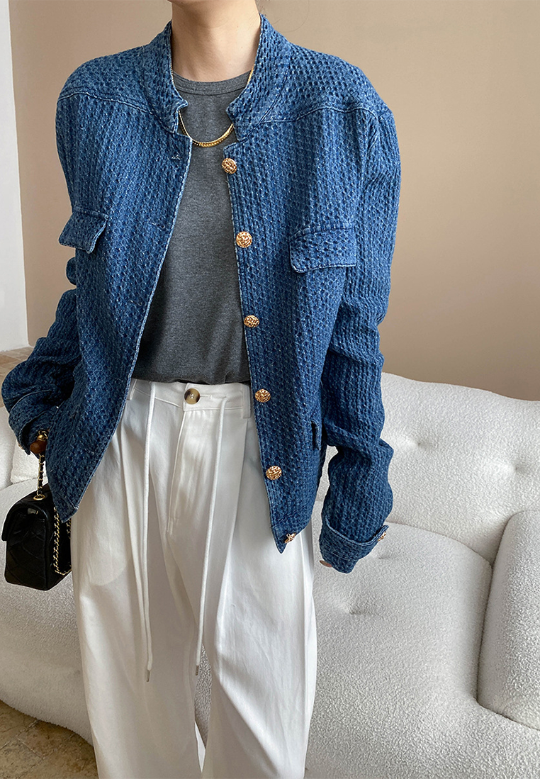 New early autumn style denim jacket CA25092508BL