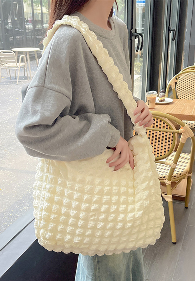 Large capacity crossbody shoulder tote bag CA24042608PI